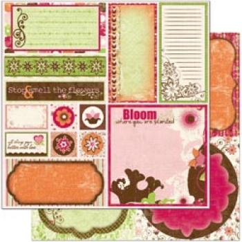 Bo Bunny 12"x12" Vicki B. Cuts Outs